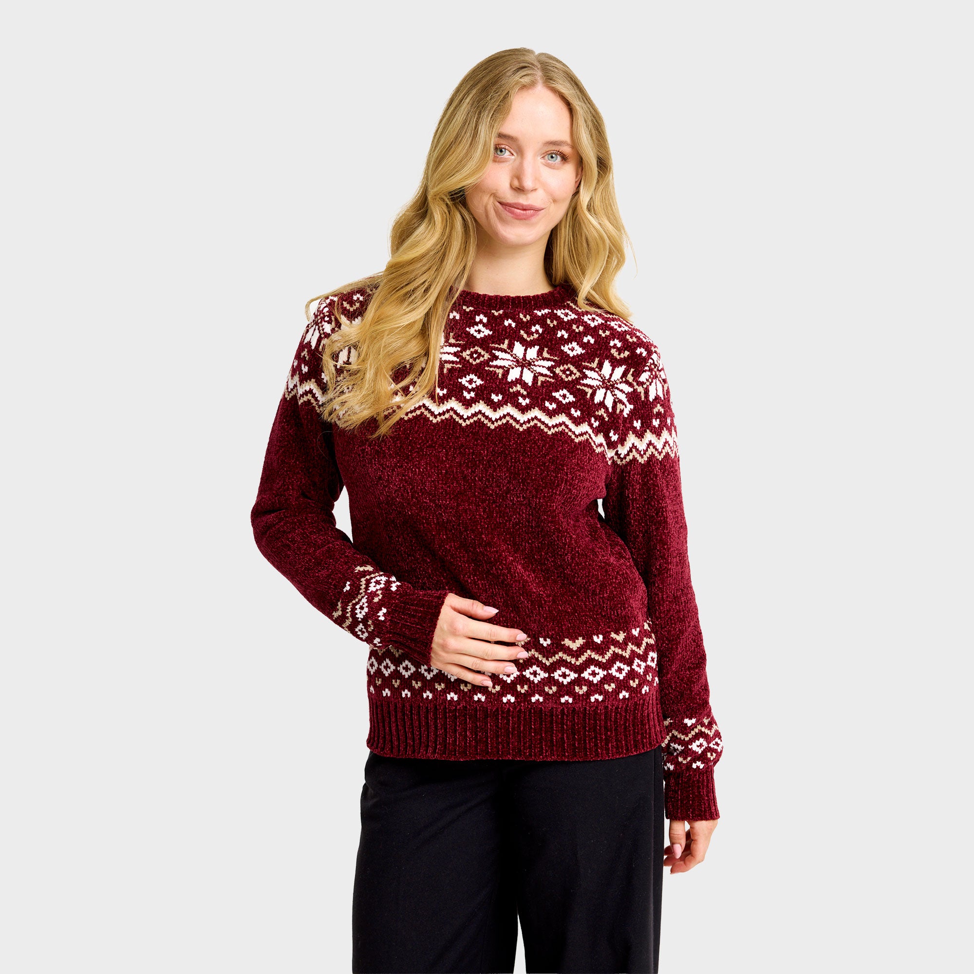 Den nordiske julesweater - Dame